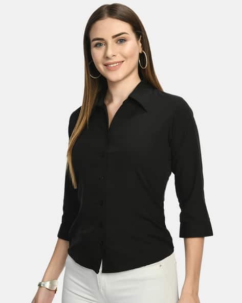 Buy Black Shirts for Women by Akshatani Fashion Online