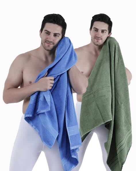 Dollar Set of 2 Cotton Bath Towels 59" x 30"