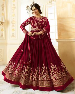 Buy Red Dress Material for Women by Wedani Online Ajio