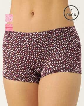 leading lady Pack of 3 Women Printed Boyshorts-picture-36