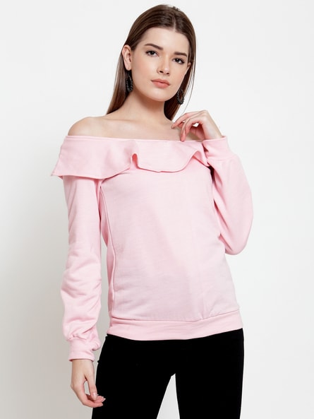 Belle Fille Solid Sweatshirt