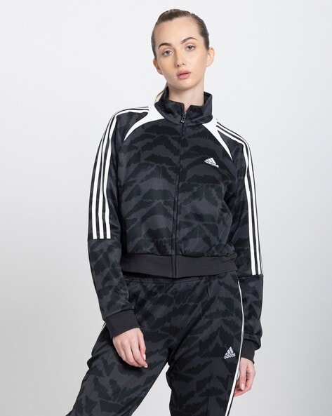 Adidas grey jacket womens online