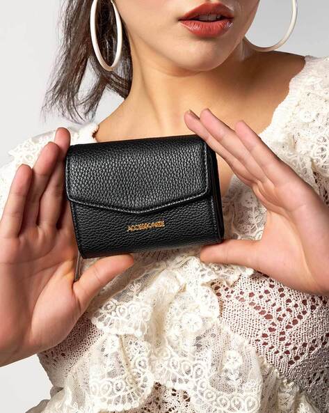 Black wallets shops for women