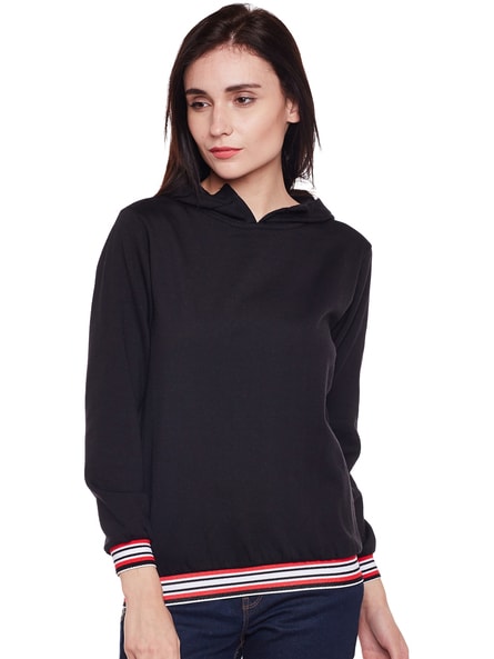 Belle Fille Hoodie Sweatshirt with Full-Sleeves