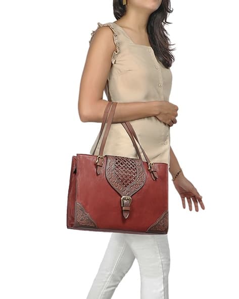 Buy Brown Handbags for Women by HIDESIGN Online
