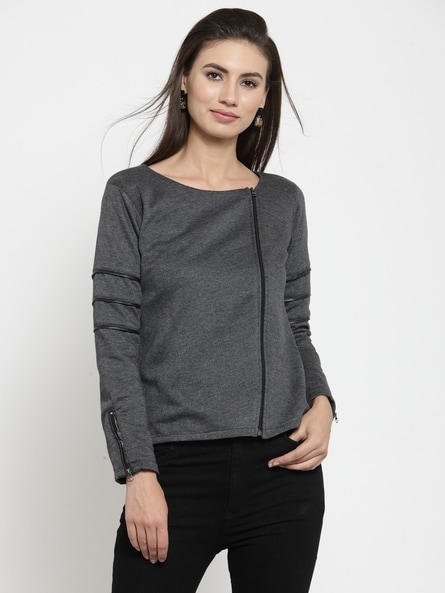 Belle Fille Solid Sweatshirt