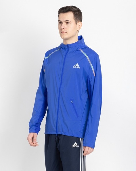 Adidas slim fit jacket hotsell