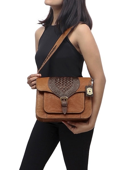 Buy Brown Handbags for Women by HIDESIGN Online Ajio