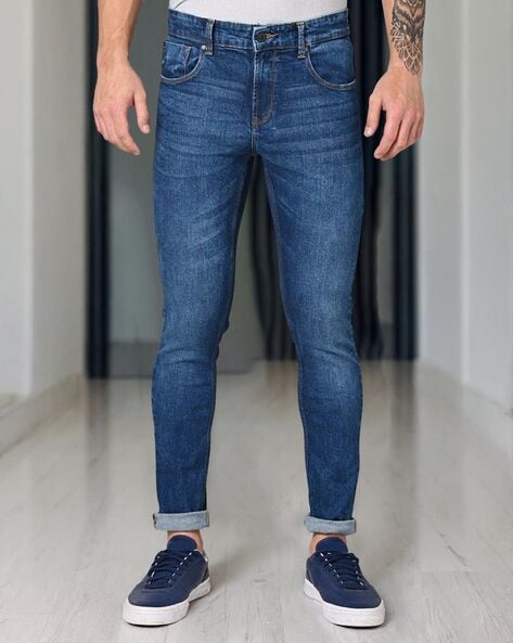 Spykar Lightly Washed Skinny Fit Jeans