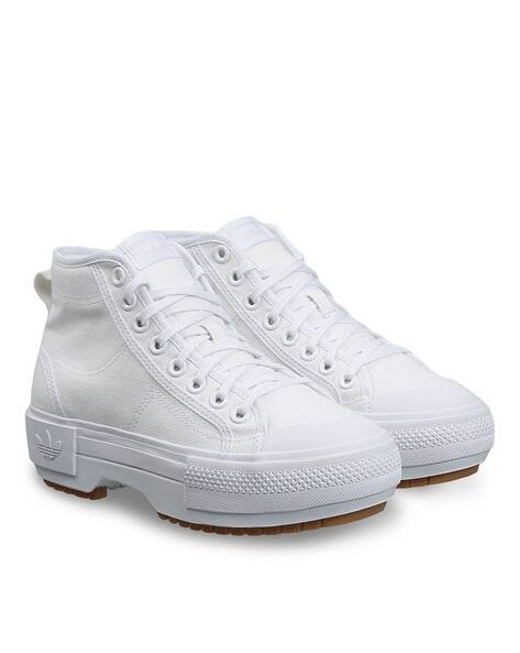 adidas gazelle silver green womens Men's adidas Originals Nizza RF Shoes White