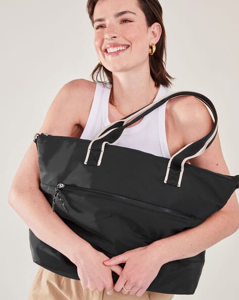 Accessorize London Women Tote Bag with Dual Handles