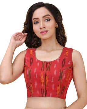 rene Women Printed Front Open Blouse-picture-42