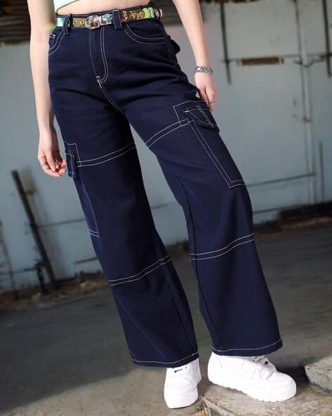 Buy Blue Jeans Jeggings for Women by FREEHAND Online