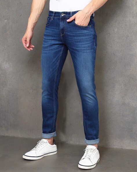 Spykar Lightly Washed Skinny Fit Jeans