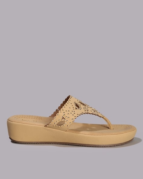Buy Beige Heeled Sandals for Women by Online