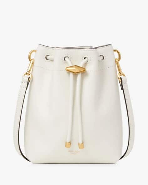 Buy Jimmy Choo Cinch Leather Mini Bag White Color Women AJIO LUXE