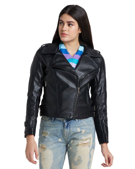 Buy Black Jackets Coats for Women by Being Human Online Ajio