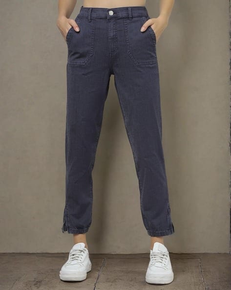 Buy Grey Jeans Jeggings for Women by Marks Spencer Online