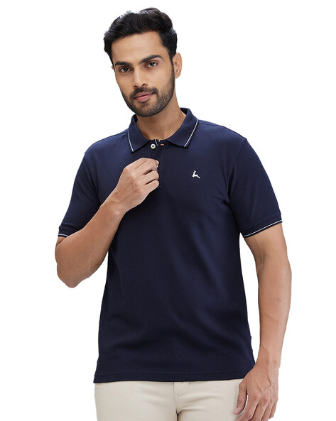 Parx Men Regular Fit Polo T-Shirt