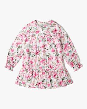 lee cooper Girls Printed A-Line Dress-picture-12