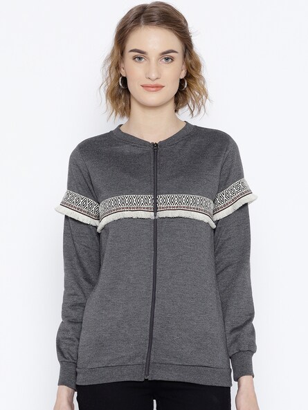 Belle Fille Solid Sweatshirt