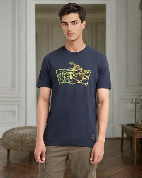 Buy Navy Blue Tshirts for Men by LEVIS Online Ajio