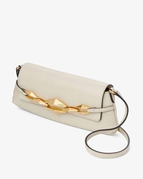 leather lizard mini one shoulder bag