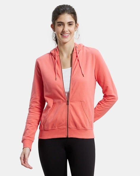 Price History of Jockey AW30 Super Combed Cotton French Terry Fabric Hoodie Jacket with Side Pockets from Ajio 2191 532444