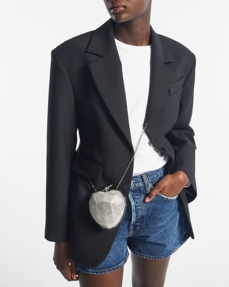 【24SS NEW】Jimmy Choo_woman/ FACETED HEART ショルダーバッグ 23SS NEW】Jimmy Choo/ Avenue Quad XS ショルダーバッグ/2色