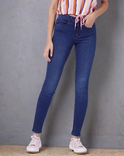 JDY BY ONLY Women High-Rise Skinny Jeans