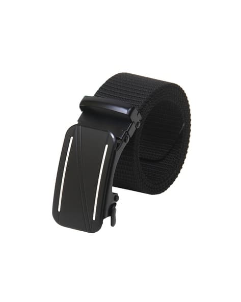 Black Belt Broad Belt Ladies Watch Kazo Black Round Buckle Broad Belt