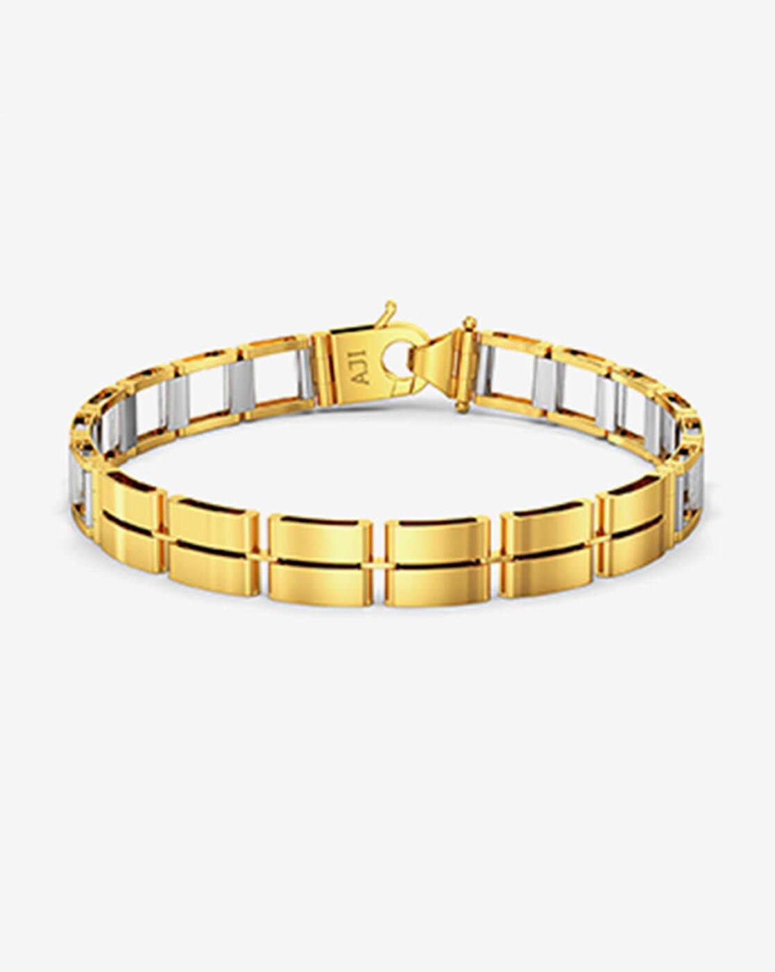 Buy Dual-Toned Bracelets & Kadas for Men by Joyalukkas Online