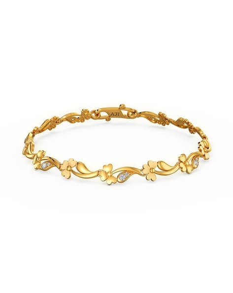 Bracelet Designs In Light Weight Gold Bangles In Joyalukkas Buy