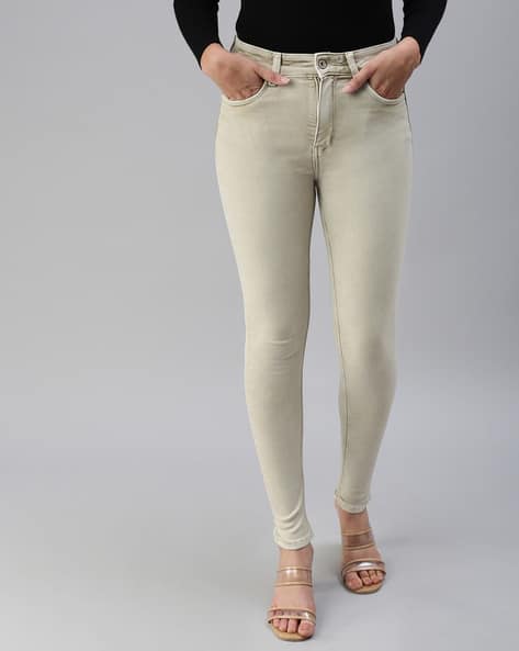 High-Rise Skinny Jeans