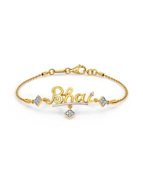 joyalukkas Men Yellow Gold Bhai Bracelet-picture-51