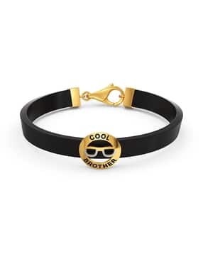 joyalukkas Men Yellow Gold Frame Bracelet-picture-32