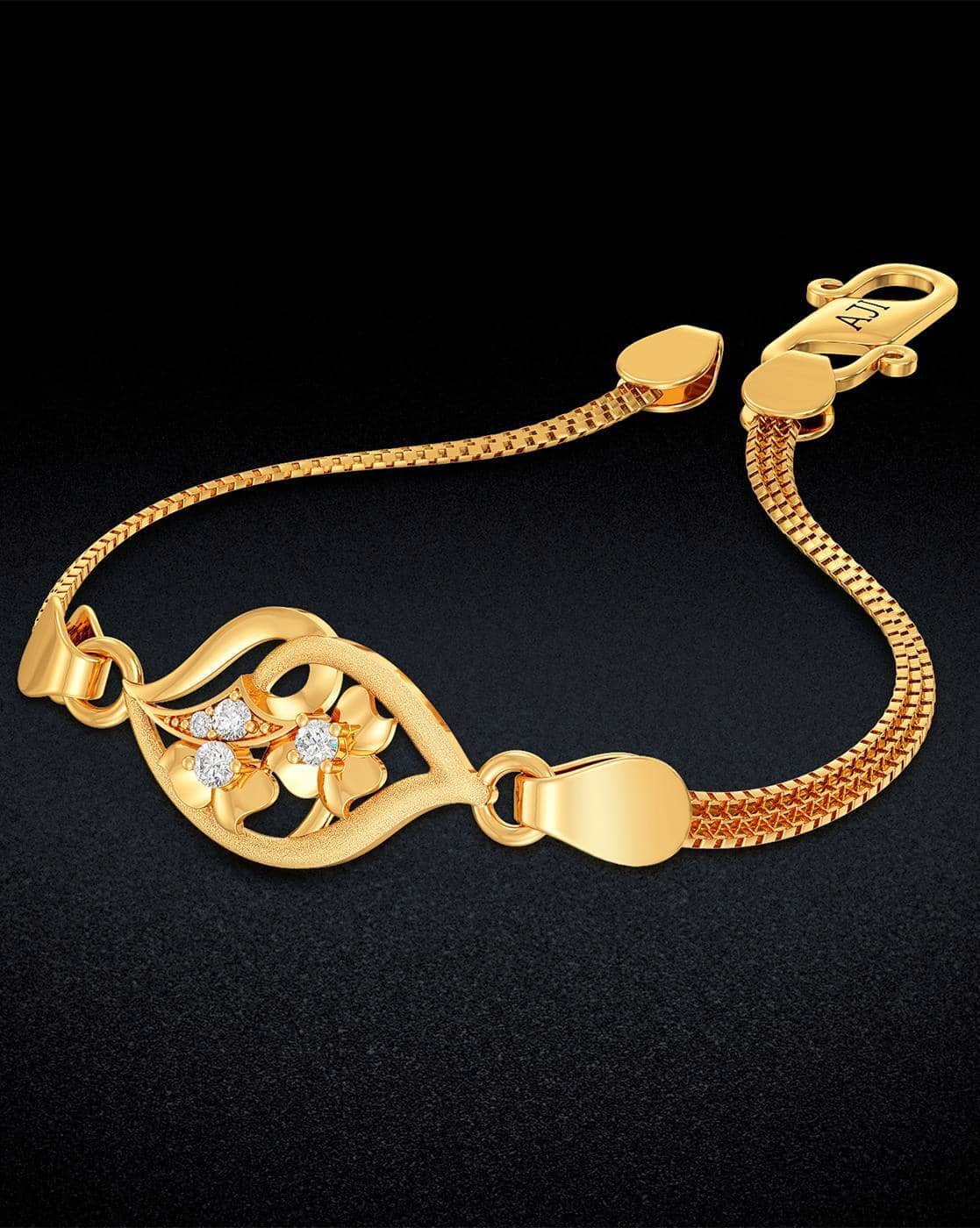 Buy Yellow Gold Bracelets Bangles for Girls by Joyalukkas Online