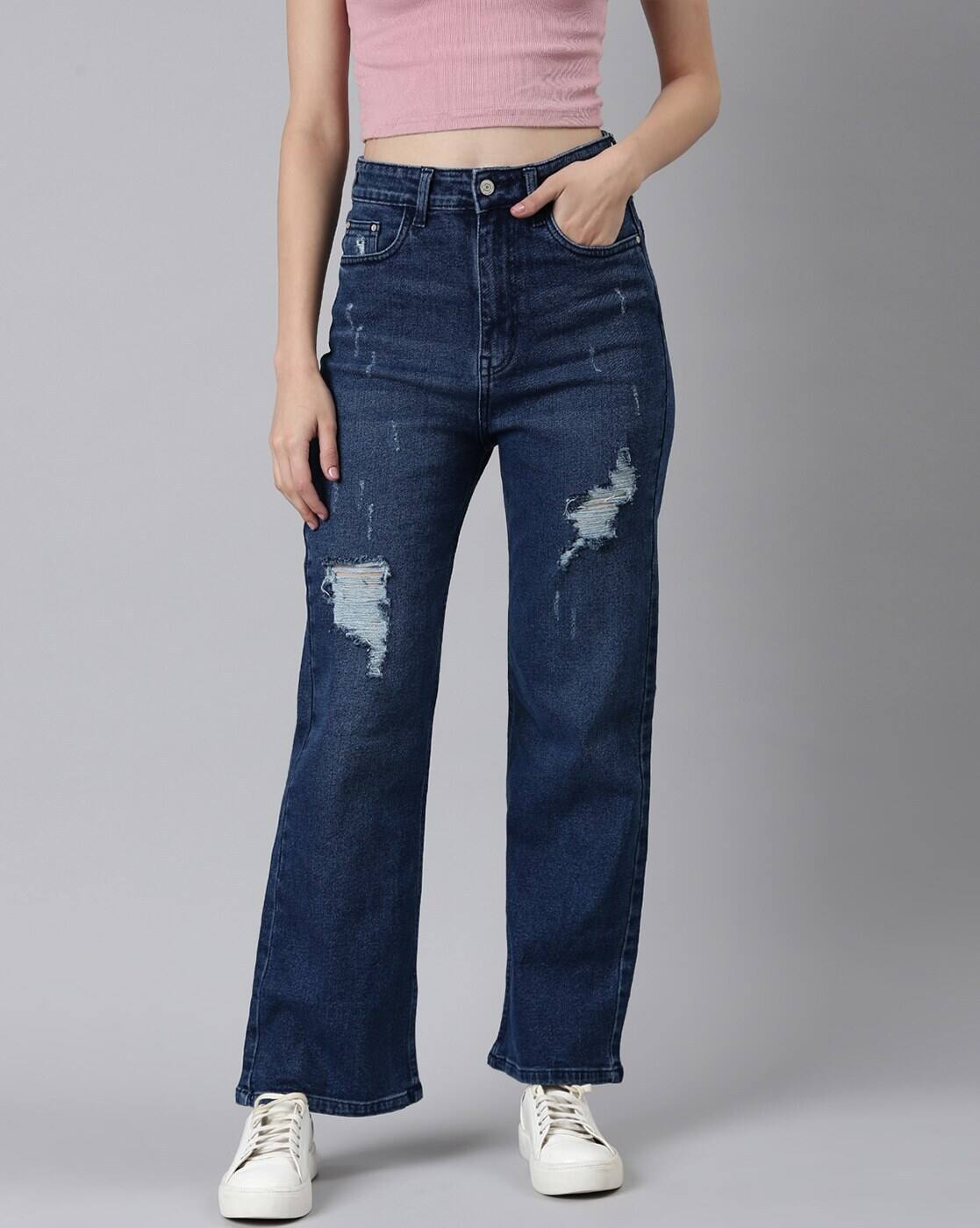 High Waisted Myntra Bell Bottom Jeans Womens Jeans Bell Bottom