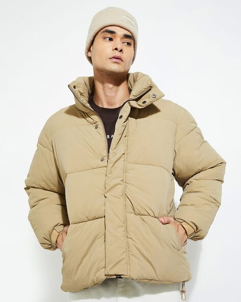 URB_N Men Padded Hooded Jacket