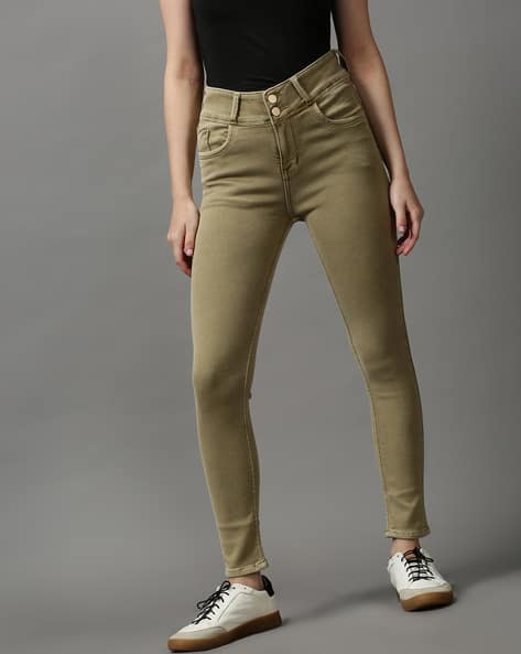 Skinny Fit Jeans with Insert Pockets