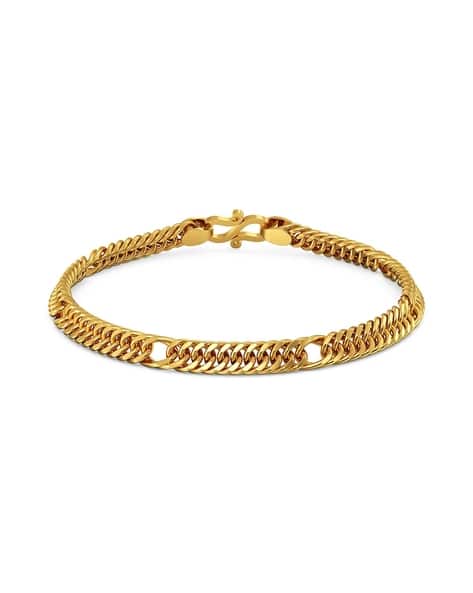 Buy Yellow gold Bracelets Kadas for Men by Whp Jewellers Online