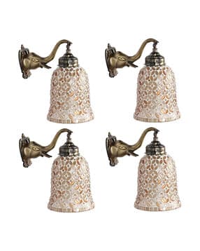 afast Set of 4 LED Compliable Glass Wall Lamps-picture-19