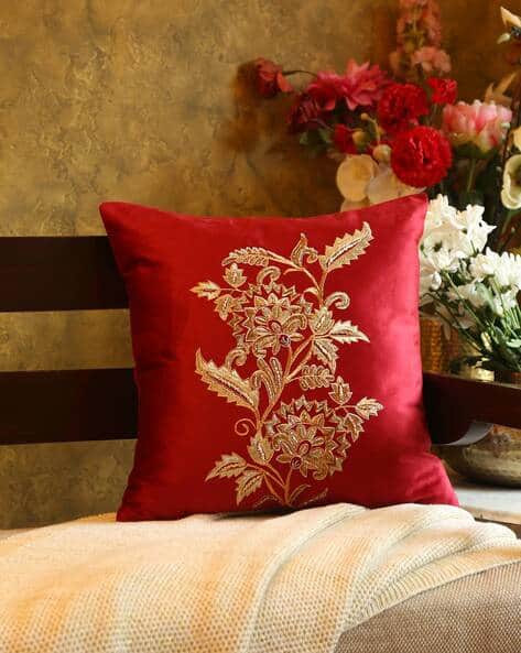 Buy Burgundy Cushions Pillows for Home Kitchen by