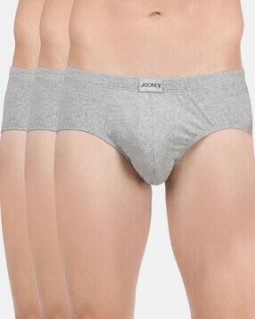 8035 Combed Cotton Poco Brief with Ultrasoft Concealed Waistband