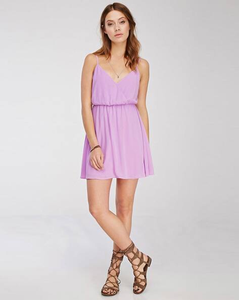 Buy Purple Dresses for Women by Forever 21 Online | Ajio.com