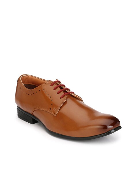 Hirels Tan Derbys Formal Shoes for Men online in India at Best price on 17th November 2024 PriceHunt