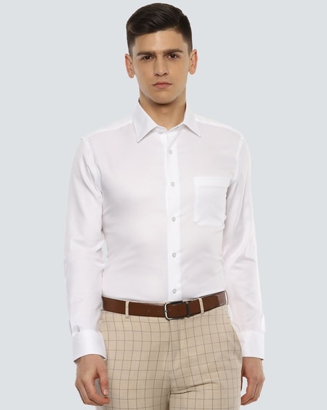 Louis Philippe Men Regular Fit Shirt