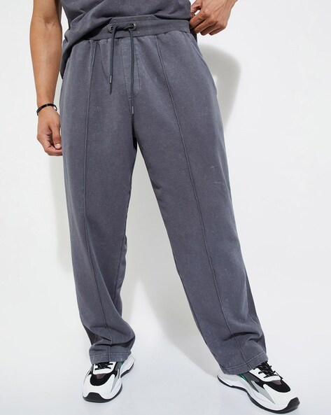 URB_N Men Solid Athleisure Track Pants