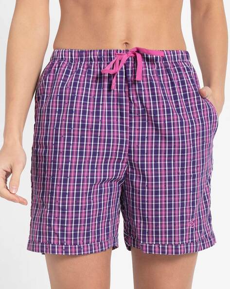 RX15 Combed Cotton Woven Shorts with Side Pockets