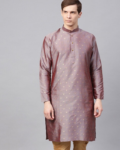 Sojanya Micro Print Long Kurta